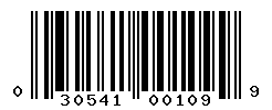 upc 030541001099 barcode image
