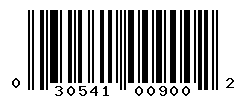 upc 030541009002 barcode image