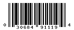 UPC barcode number 030684911194