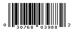 UPC barcode number 030768039882