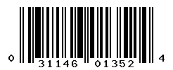upc 031146013524 barcode image