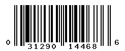 UPC barcode 031290144686