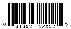 031398170525 barcode