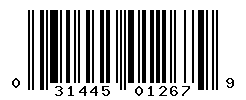 upc 031445012679 barcode image
