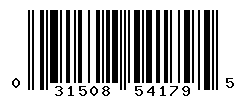 UPC barcode number 031508541795