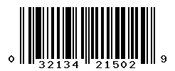 032134215029 barcode