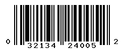 032134240052 barcode
