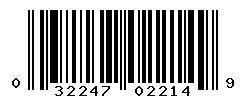 032247022149 barcode