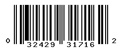 032429317162 barcode