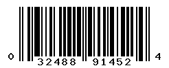 UPC barcode number 032488914524