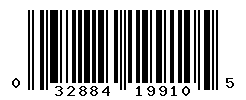 UPC barcode number 032884199105