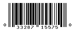 UPC barcode 033287155750