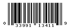 upc 033991134119 barcode image