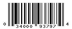 UPC barcode number 034000937974 lookup