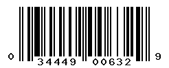 UPC barcode number 034449632591 lookup