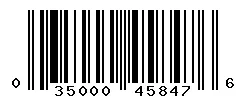 035000458476 barcode