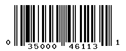 UPC barcode number 035000461131