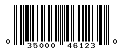 UPC barcode number 035000461230