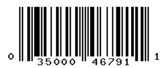 UPC barcode number 035000467911