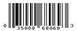 UPC barcode number 035000680693