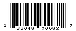 upc 035046000622 barcode image
