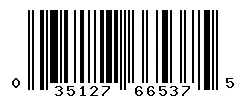 035127665375 barcode