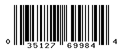 035127699844 barcode