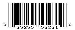 UPC barcode number 035255532310