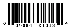 035664013134 barcode