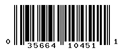 035664104511 barcode