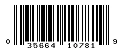035664107819 barcode