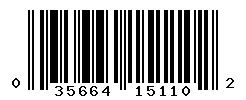 035664151102 barcode
