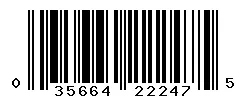 035664222475 barcode