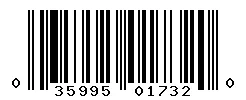 UPC 035995017320 barcode image