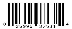 UPC barcode 035995375314
