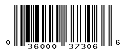 UPC barcode number 036000373066