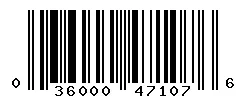 036000471076 barcode