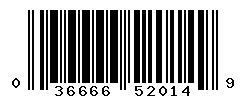 UPC barcode number 036666520149
