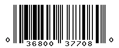 UPC barcode 036800377080