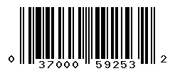 UPC barcode 037000592532