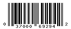 UPC barcode number 037000692942