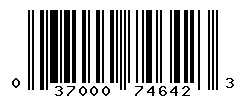 UPC barcode number 037000746423