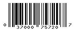 037000757207 barcode