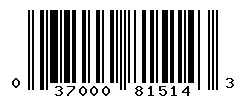 037000815143 barcode