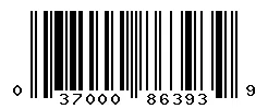 037000863939 barcode