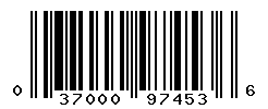 UPC barcode number 037000974536