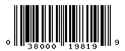 038000198199 barcode