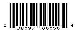 upc 038097000504 barcode image
