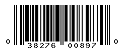 UPC barcode number 038276008970