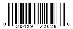 039409726266 barcode